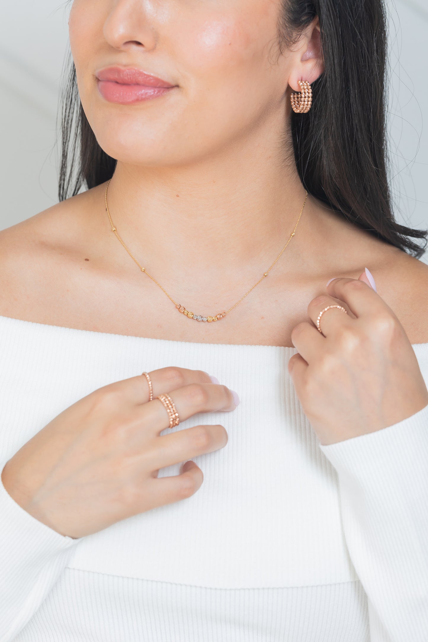 EARRINGS | THE TRIPLE HOOP - SMALL