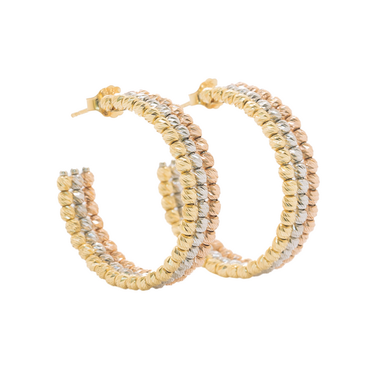 EARRINGS | THE TRIPLE HOOP - SMALL