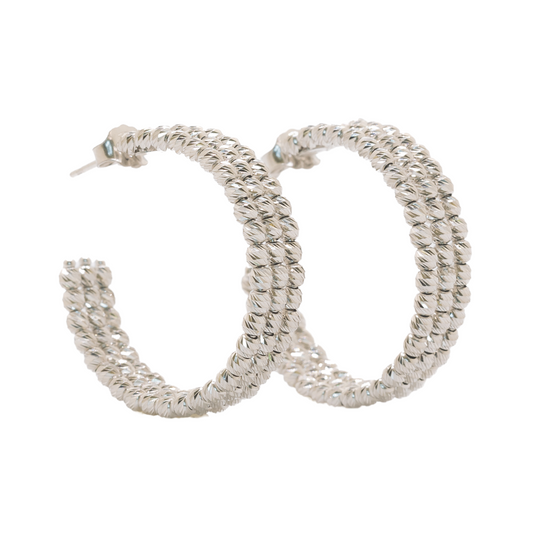 EARRINGS | THE TRIPLE HOOP - LARGE