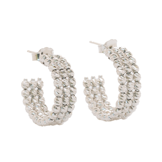 EARRINGS | THE TRIPLE HOOP - SMALL